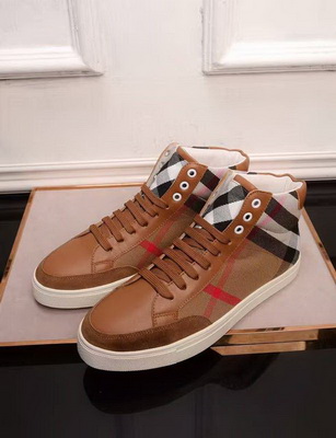 Burberry High-Top Fashion Men Shoes--037